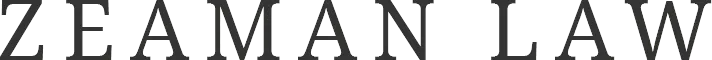Business logo for Zeaman Law